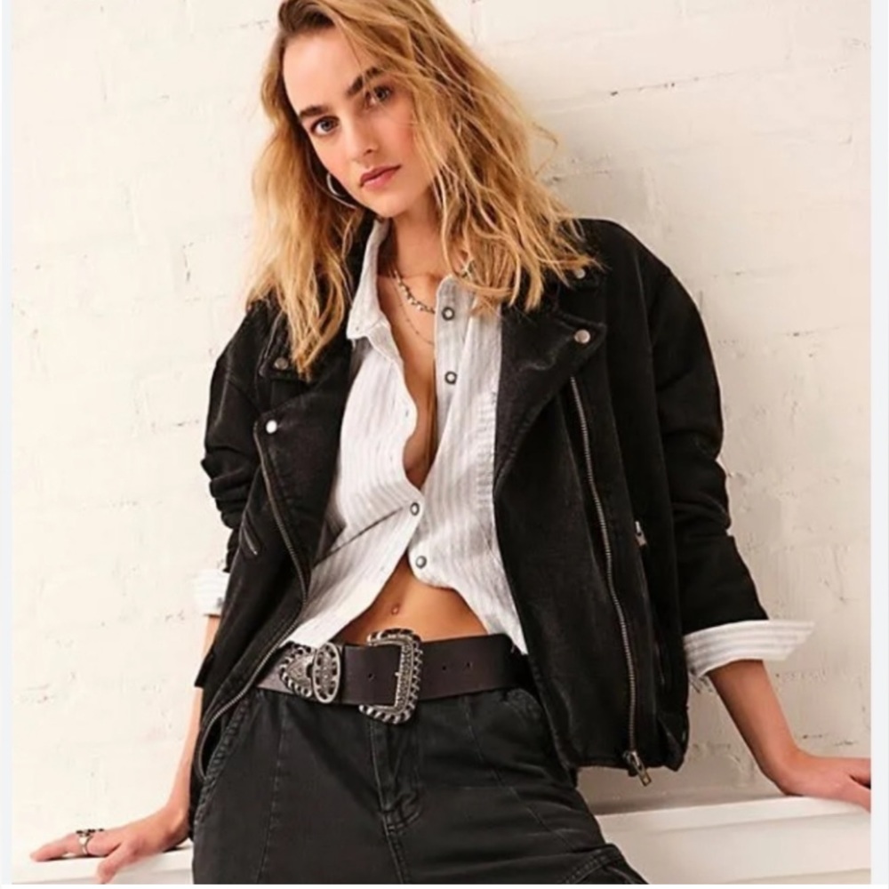 Free People moto Jacket